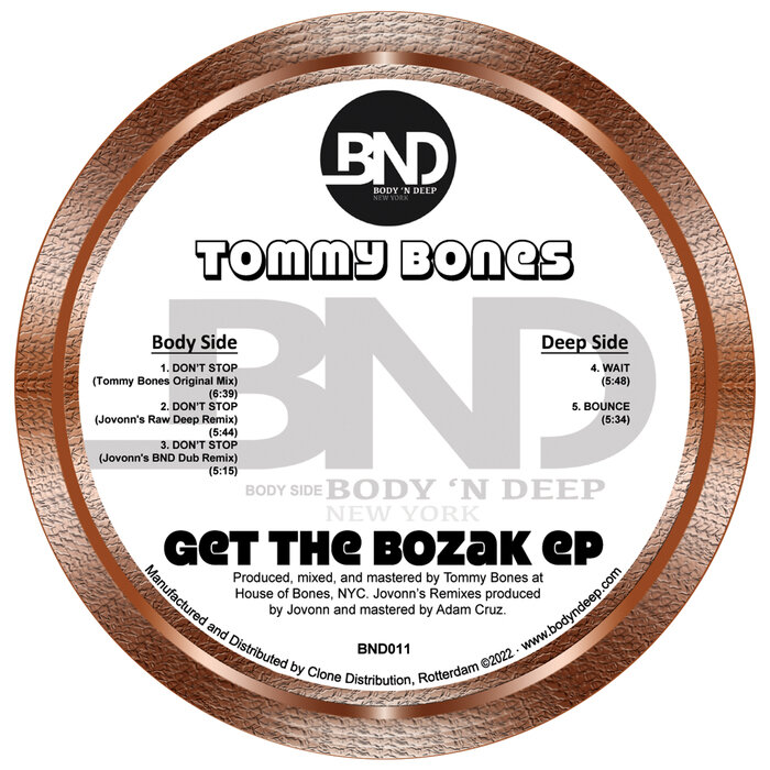 Get the Bozak EP ✪ BND 011