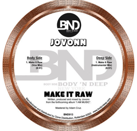 Jovonn – Make it Raw ✪ BND 012